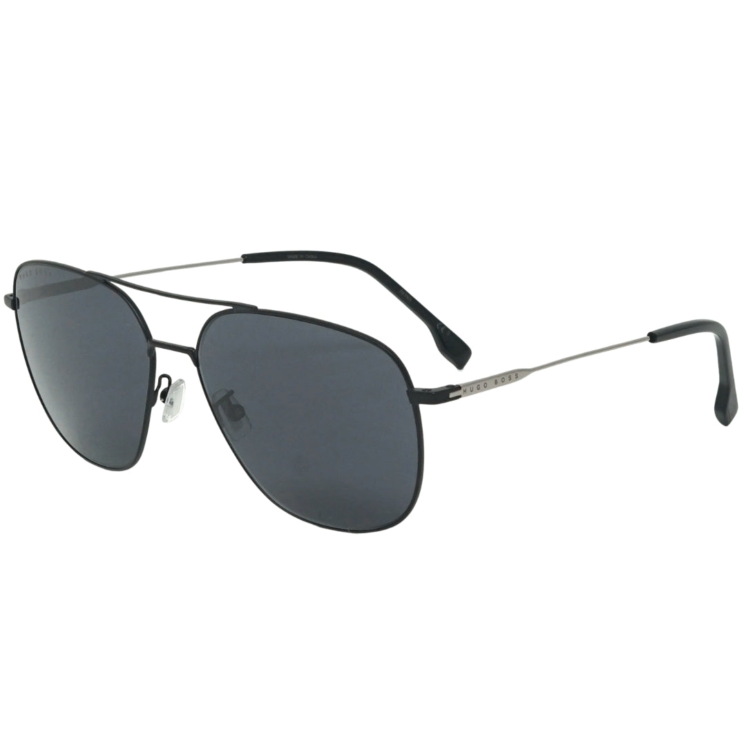 Hugo Boss Mens Boss 1218/F/Sk 0Ti7 Ir Sunglasses Black