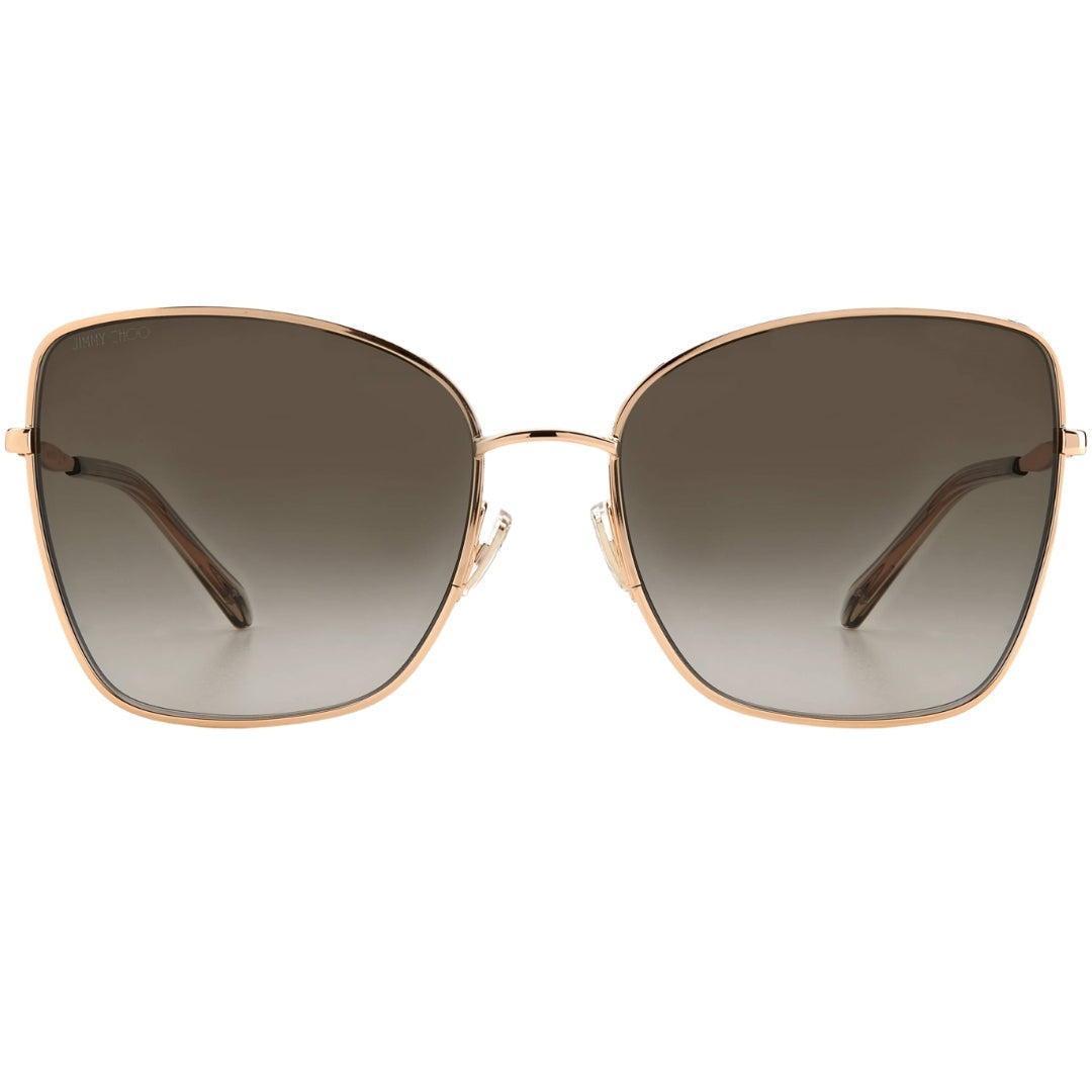 Jimmy Choo Alexis DDB HA Rose Gold Sunglasses 59/18/145