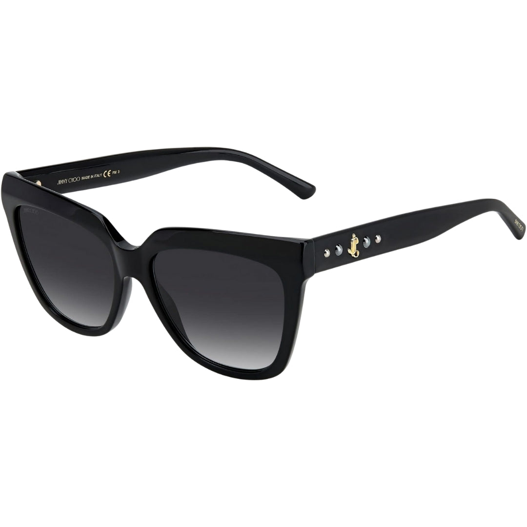 Jimmy Choo Julieka 807 9O Black Sunglasses 55/17/145