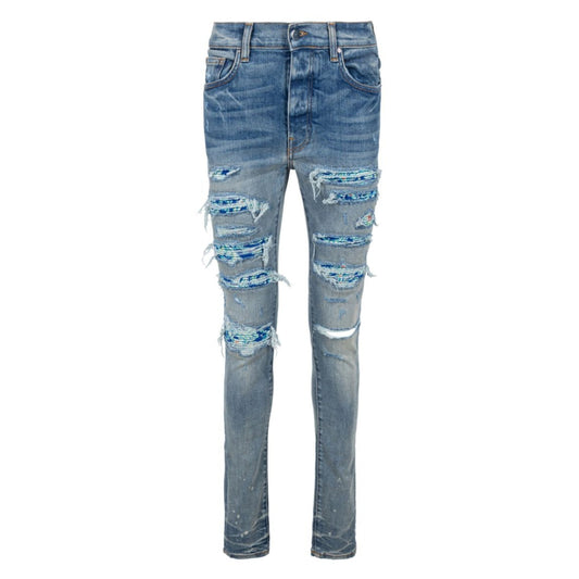 Amiri Mens Jeans Blue