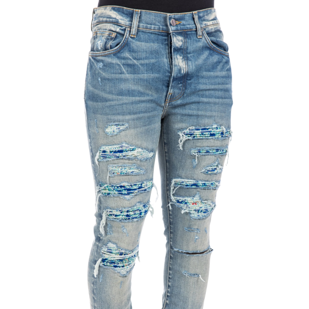 Amiri Mens Jeans Blue