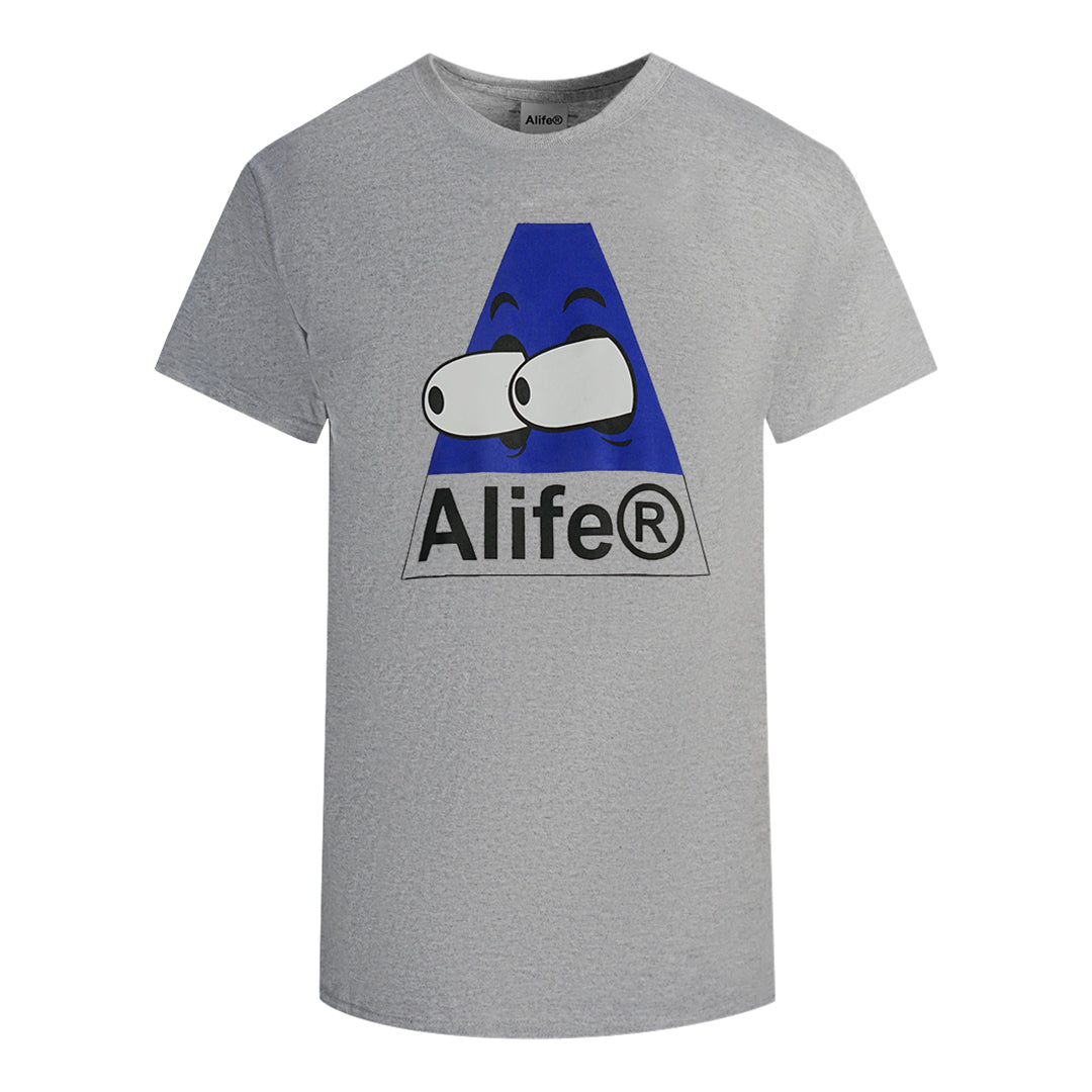 Alife Mens T Shirt Grey