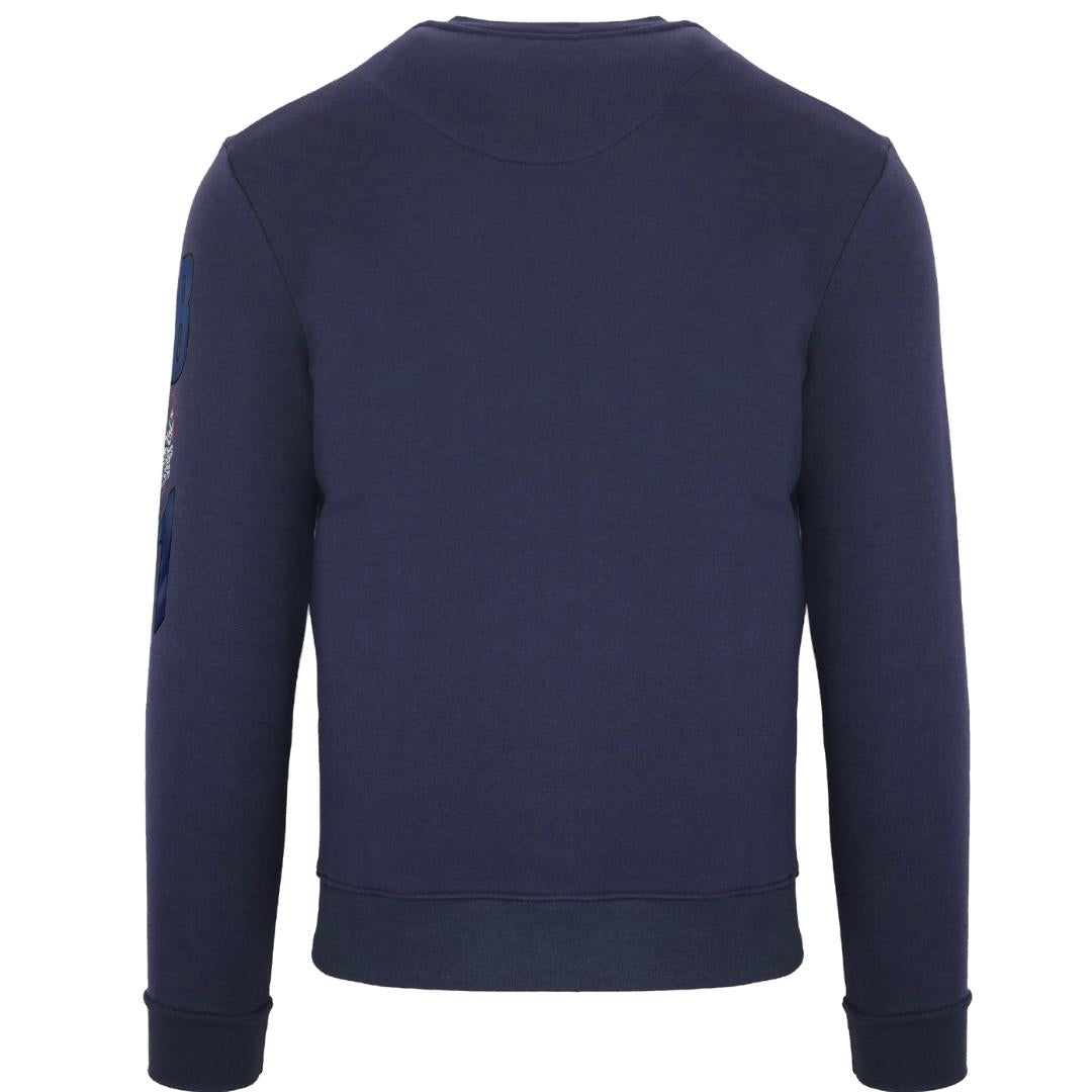 Aquascutum Mens Fg0423 85 Sweater Navy