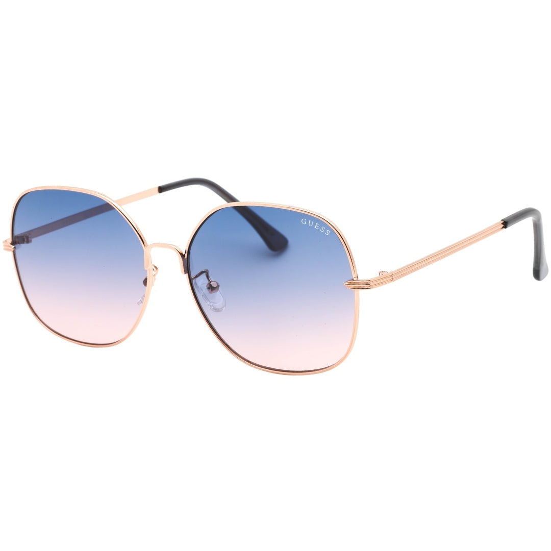 Guess Womens Gf0385 28W Sunglasses Rose Gold - Style Centre Wholesale