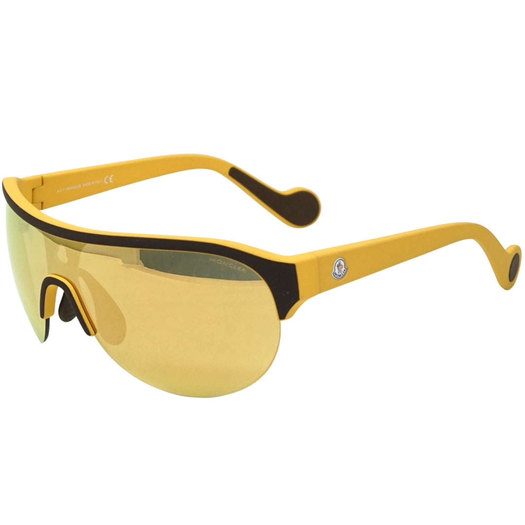 Moncler Ml0049 50L Oo Mens Sunglasses Yellow