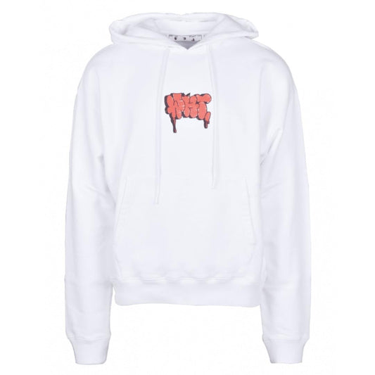 Off White Mens Hoodie Ombb037R21Fle0060125 White