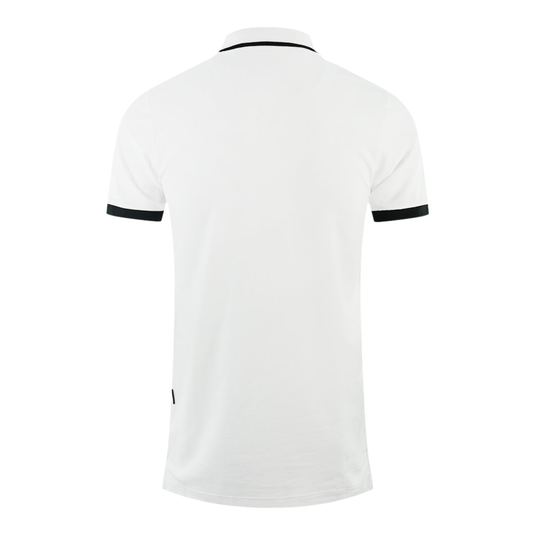 Aquascutum Mens P00323 01 Polo Shirt White