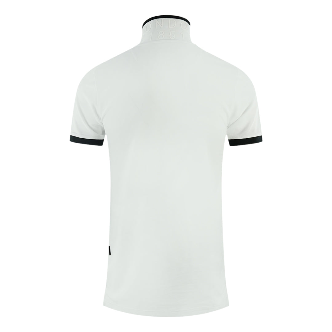 Aquascutum Mens P00323 01 Polo Shirt White