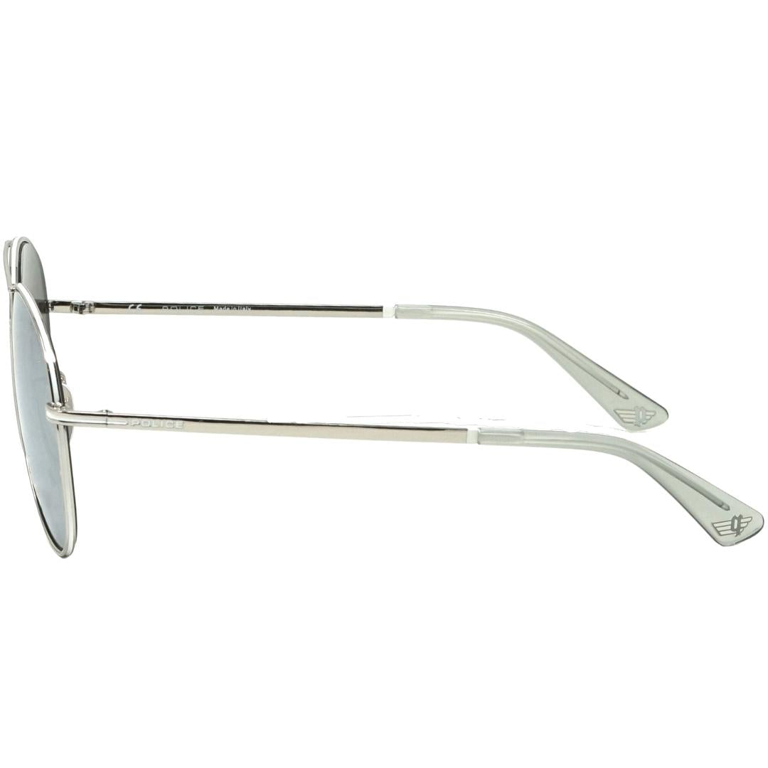 Police Spl777C 528X Sunglasses Silver